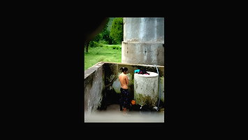 desi girl outdoor shower 2