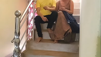 Tution student secretly fuck inside teacher house