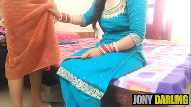 Punjabi bhabi ke moonh mein moot diya