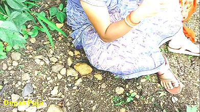 Indian Desi Village Marathi Bhabhi and boyfriend Sex Cotton Farm out of super boobs HD Videos Part 03