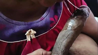 Indian Bengali Housewife Boudi Suck Husband’s Friend Huge Black Cock