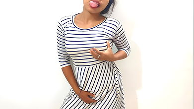 Indian hot Milf Bhabhi secret romantic sex with a service man! cum inside