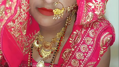 First time bride with Piya on the first night of Suhagraat Seal Pack Chudai