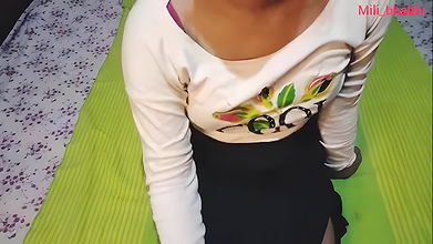 Teen Mili Fucked by her stepbrother on 25th December and cum inside her pussy