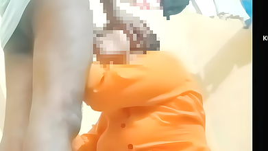 Tamil baby enjoy with her ex boy friend enjoy penis sucking and painful fucking standing , Doggy style fucking Hindi