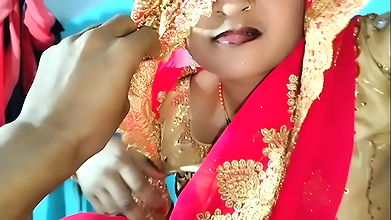 Marriage bhabhi Lovely blowjob in room