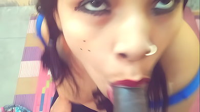 Hindi audio Chaba jaaungi aaj lund tera real Indian Bhabhi homemade sucking,fucking