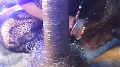 2nd part step father fucks his sexy stepdaughter sucking foreplay with audio