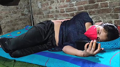 Desi village stepsister fingering caught