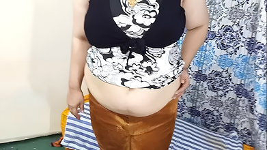 Desi Arab BBW Anal Sex . Big ass stepmom barefoot doggy style gets Indian cock on anal sex