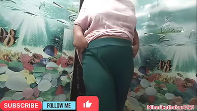 college girl in hostel baathroom video