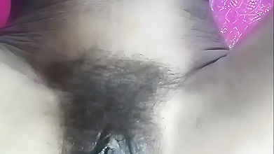 Inserted a finger in my big and inside