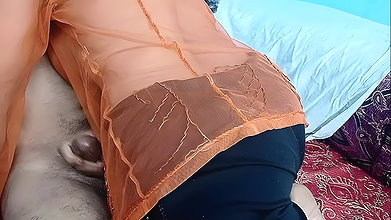 wife pussy fucked cowgirl with handjob