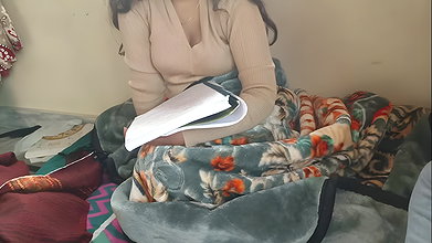 Tution teacher fucked her hot student bouncy ass   with Hindi audio