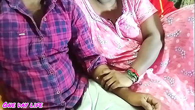 Tamil wife cheats on her husband and has sex with her ex-boyfriend and suddenly her husband comes