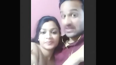 Bhabhi nude show with husband