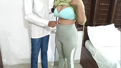 Salu went to get the dress tailored near her trailer and she got