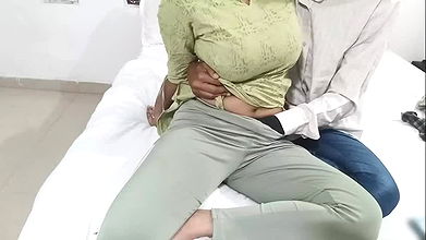 Salu was happily getting her