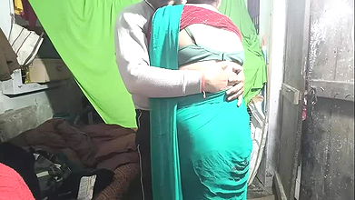 Indian Village Chachi enjoying anal sex