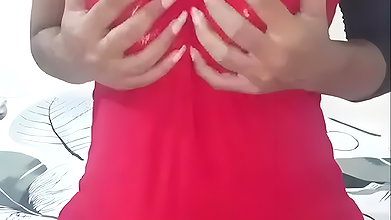 Horny girl record video for his bf and show your all body and fingering