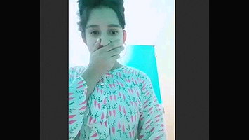 Cute Paki Girl Showing in Bathroom