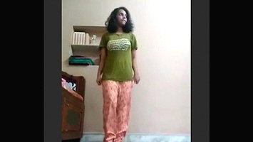 Young girl fingering and making video