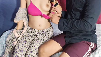 Buaa ke chuchi ko daba daba ke choda