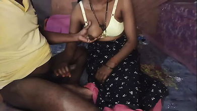 At night, Bhabhi did not take off her maxi, so I lifted her maxi a little and fucked her