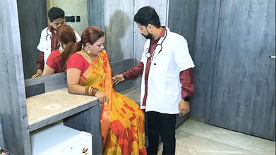 The woman went to the doctor because she could not get pregnant