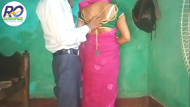 Sexy video of mother and son mother was getting ready to go to the market and fucked after getting a chance Hindi Clear Voice