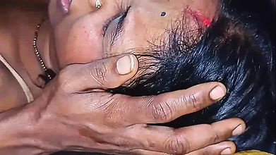 We fucked my wife with great pleasure at night