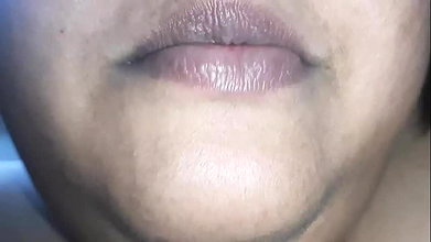 Indian bbw wife Blowjob pussy licked and riding with dirty talk