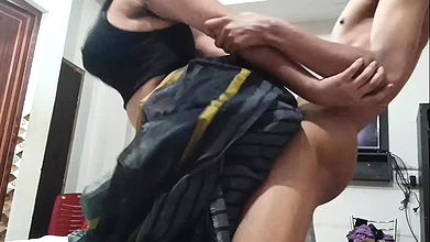 College Girl teaches 69 non-stop until reaching orgasm to stepbrother first night in hindi audio