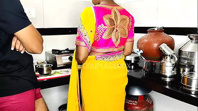 Komal with Kichen choda