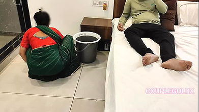 Komal went to the swimming pool or else started with the husband mopping