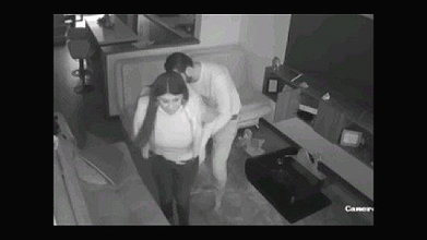 Horny Couple Quick Fucking Before Someone Came