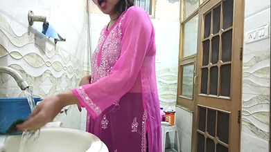 Indian desi step-sister XXX hindi sex। Clear audio