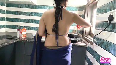 Aunty Gave Me Relief with Love in the Kitchen