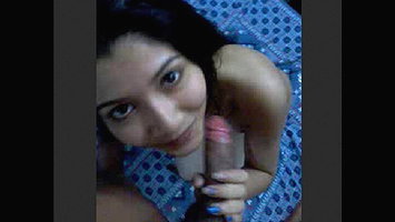 Very Cute Desi Babe with Lover Havig Fun