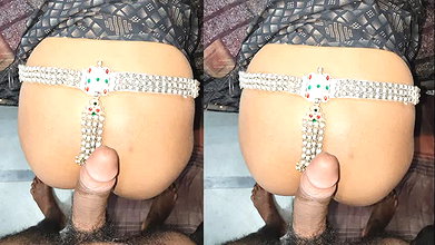 When my friend’s wife was alone at home, I had sex with her in doggy style