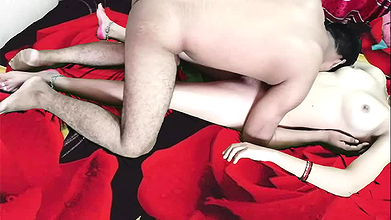 Sleepy Stepmom naked fucked by horny stepson