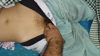 Sanj woke up to his roommate’s cock on his ass