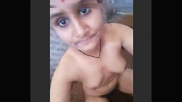Hairy Cute Girl Masturbating