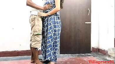 Hardcore Home made Local Desi Bhabi Sex In Floor ( Official Video By Villagesex91)