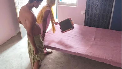 Desi mature stepmom and step son getting fucked