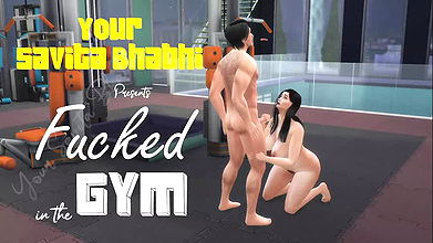 Desi Bhabhi Savita fucked by her devar in a gym