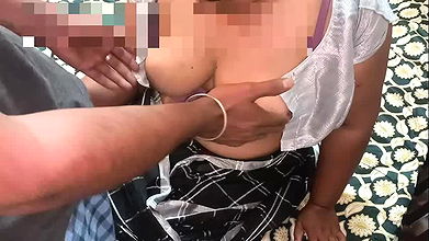 Tamil aunty sucking neighbour boys dick and getting fucked in doggy style