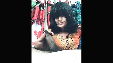 BLOWJOB AND ASS LICKING FROM THE NEIGHBOR IN MY BED