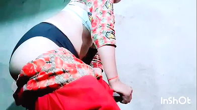 While pressing her breasts over her clothes, she is gradually getting very excited and is removing all the clothes from her body