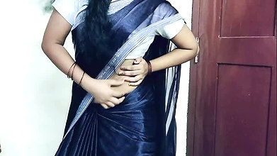 Telugu Couple hot wife Giving foot job